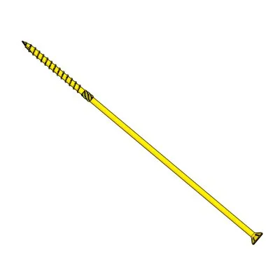 Strukturelle Holzschraube - Senkkopf - Teilgewinde - SWC8.0X320 - Réf. 75364