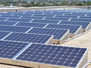 Unzugängliche Dachterrasse