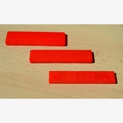 Box mit 1000 Flachkeilen, 28x100x6 mm - Réf. KP6RE28