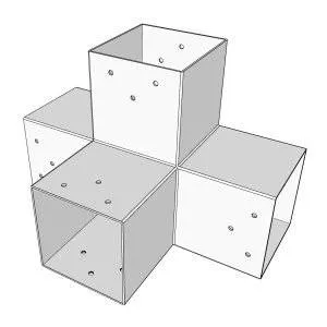 SUNDIY-Stecker Weiß 120 mm