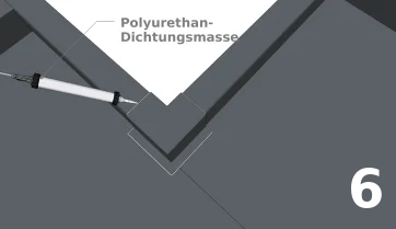 Herstellen eines Bandes aus PU-Dichtungsmasse (Universalpolymer)
