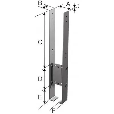 HECO-FIX-plus, Rundkopf, T-Drive, Vollgewinde, weiß verzinkt, A2K, gleitfähig beschichtet - Réf. 20761