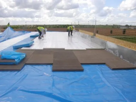 Die Wärmedämmung einer Dachterrasse