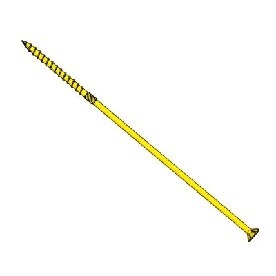 Strukturelle Holzschraube - Senkkopf - Teilgewinde - SWC8.0X300 - Réf. 75363