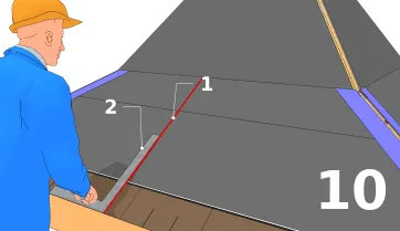 Erstellen einer vertikalen Linie