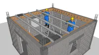 Vorschaubild des Artikels : Dachterrasse mit Balkendecke und Fehlboden