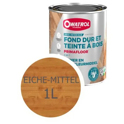 PRIMAFLOOR "2 in 1" : Hartgrundierung + Holzbeize in Wasserphase - Réf. 226