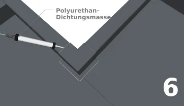 Herstellen eines Bandes aus PU-Dichtungsmasse (Universalpolymer)