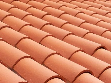 Die Materialien für die Eindeckung 