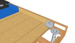 Assoziation von Regenwassereinläufen und Überläufen