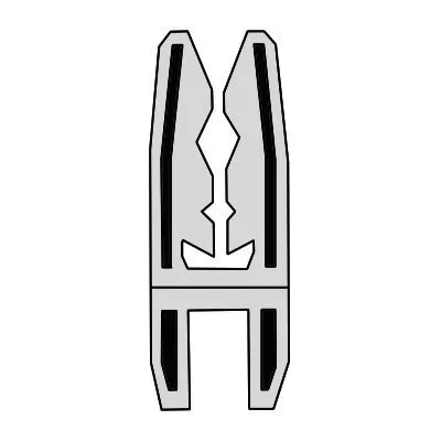 Packung von 1000 Gabelkeilen 30x80 mm - Réf. SCJP702