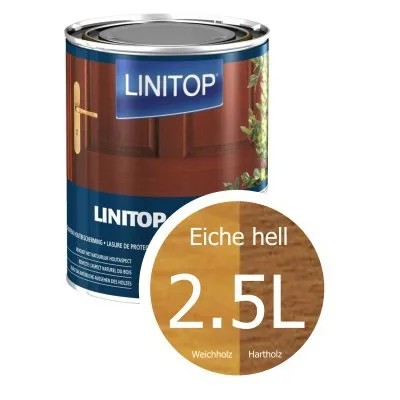 LINITOP CLASSIC : Dekorative Schutzlasur mit hohem Trockensubstanzgehalt. - Réf. L228