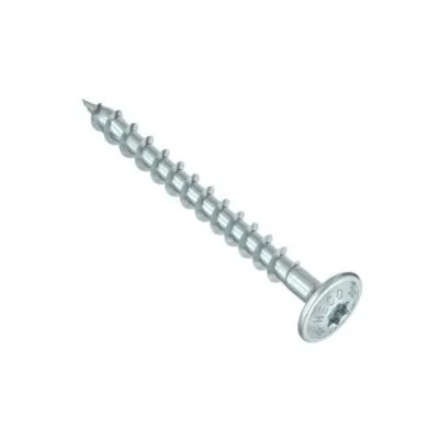 HECO-TOPIX-plus, Tellerschraube, T-Drive, variables Vollgewinde, weiß verzinkt, A3K - Réf. 61977