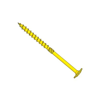 Konstruktionsholzschraube mit flachem Kopf – SWW10X160 - Réf. 75412