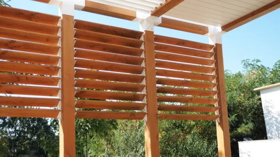Pergola bioclimatique