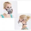 Halbmasken-Atemschutzmaske/Doppelschicht-Maskenschutz/Montierte Filter/Wiederverwendbare Atemschutzmaske - Réf. FAT5-XYYFR-PN452401