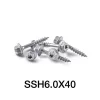 Stahl-Holz-Verbindungsschrauben, SSH6.0X40 - Réf. 75128