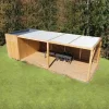 Poolhaus mit Aluminiumlamellen in der Farbe RAL 9010, befestigt auf 20 mm SUNDIY-Mechanismen