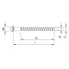 HECO MULTI-MONTI-PLUS SS-Schraube mit HP-Basis - Réf. 48431