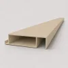 XL-Aluminiumlamelle 29 mm, Länge 3m, YAZD-Struktur, Sandbeige