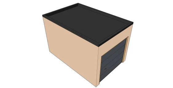 Dach aus EPDM